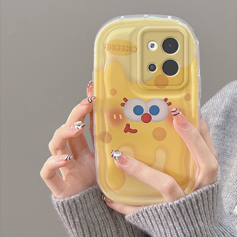 Ốp Điện Thoại Mềm Chống Sốc Hình Spongebob Cho OPPO F9 A15 A15S A16 A74 A95 A76 A96 A17 A17K A52 A92 A57 4G 2022