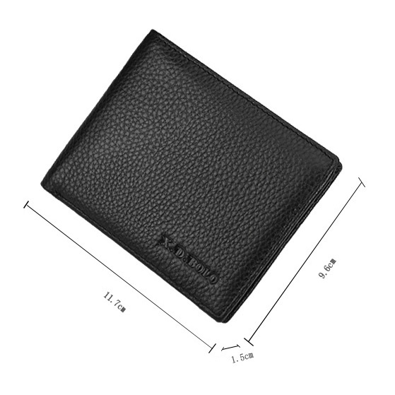 Ví Nam Da Thật Đẹp Kiểu Ngang Đứng Đắng | Bóp Da Bò Đựng Tiền Thẻ Minni - LT01