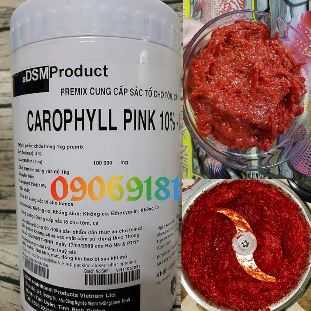 Thức Ăn Cá La Hán, Cám Viên Đ&N, Có viên Nhỏ và Lớn