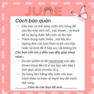 [mới] Vòng tay hạt cườm Blue Daisy