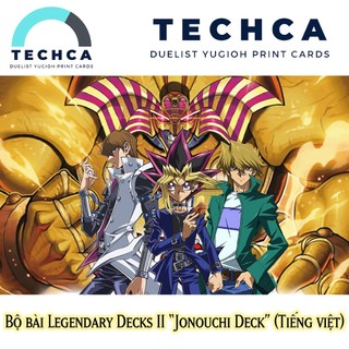 Bài in tiếng việt - bộ bài yugioh - legendary decks ii "jonouchi deck"