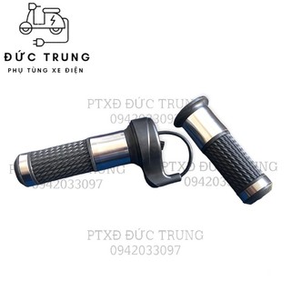 TAY GA KHÔNG NÚT ỐP NHÔM ĐEN