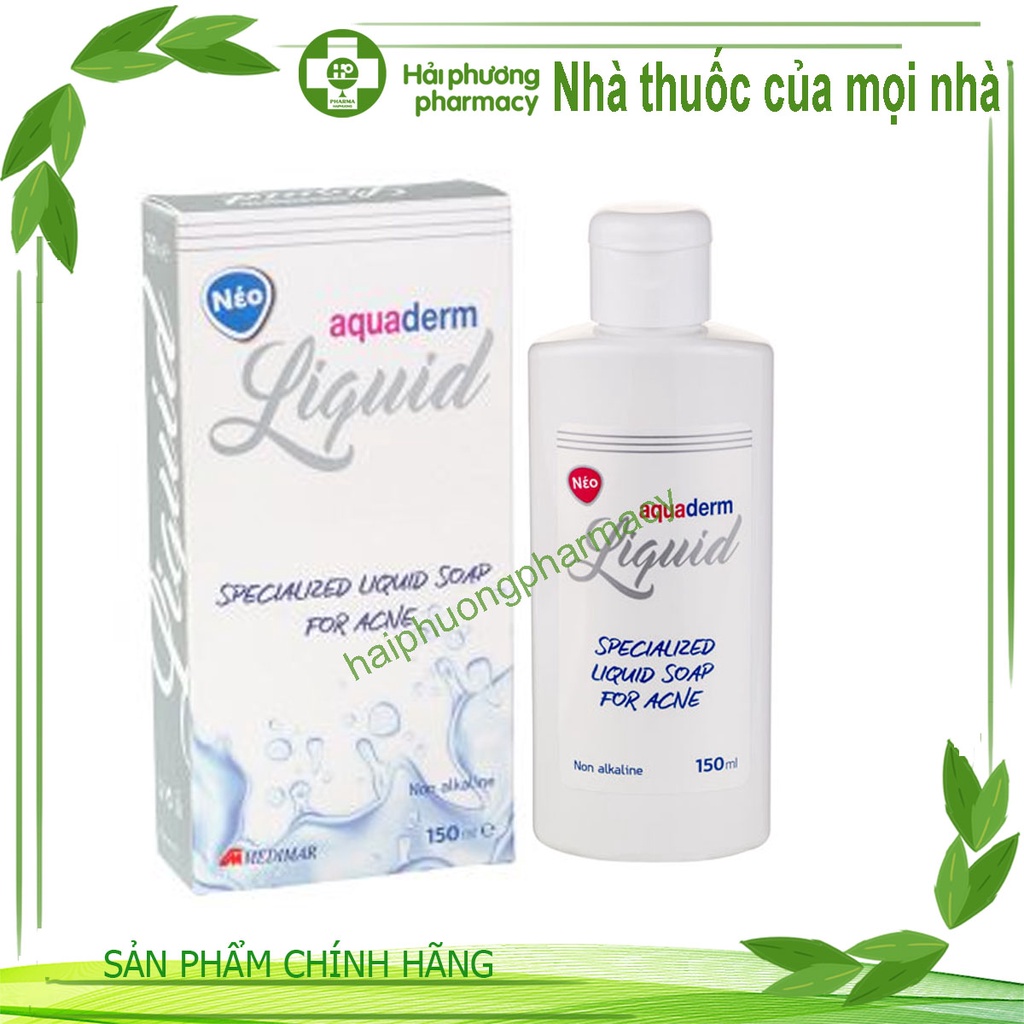 Sữa rửa mặt chuyên dụng cho da mụn AQUADERM  Liquid