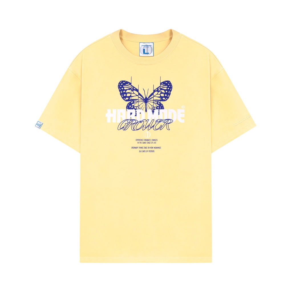 [Freeship Xtra] Áo thun nam nữ chất vải cotton form oversize local brand Hard Mode Butterfly Tee