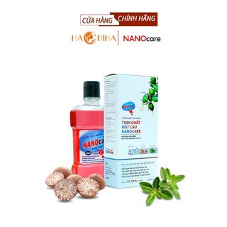 Thảo dược súc miệng tinh chất Mật cau Nanocare 250ml