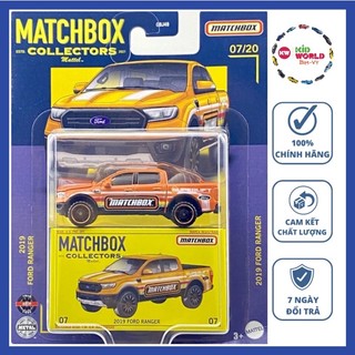 Xe mô hình Matchbox Collectors Series 2019 Ford Ranger GRK25, bánh cao su.