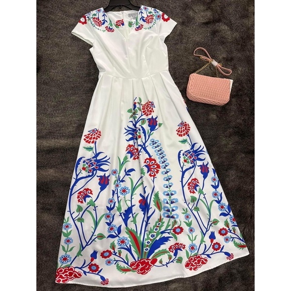 Đầm maxi Kay in hoa siêu đẹp