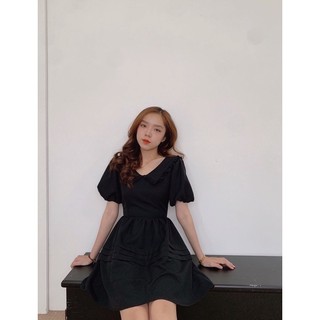 Đầm Sunny xếp ly