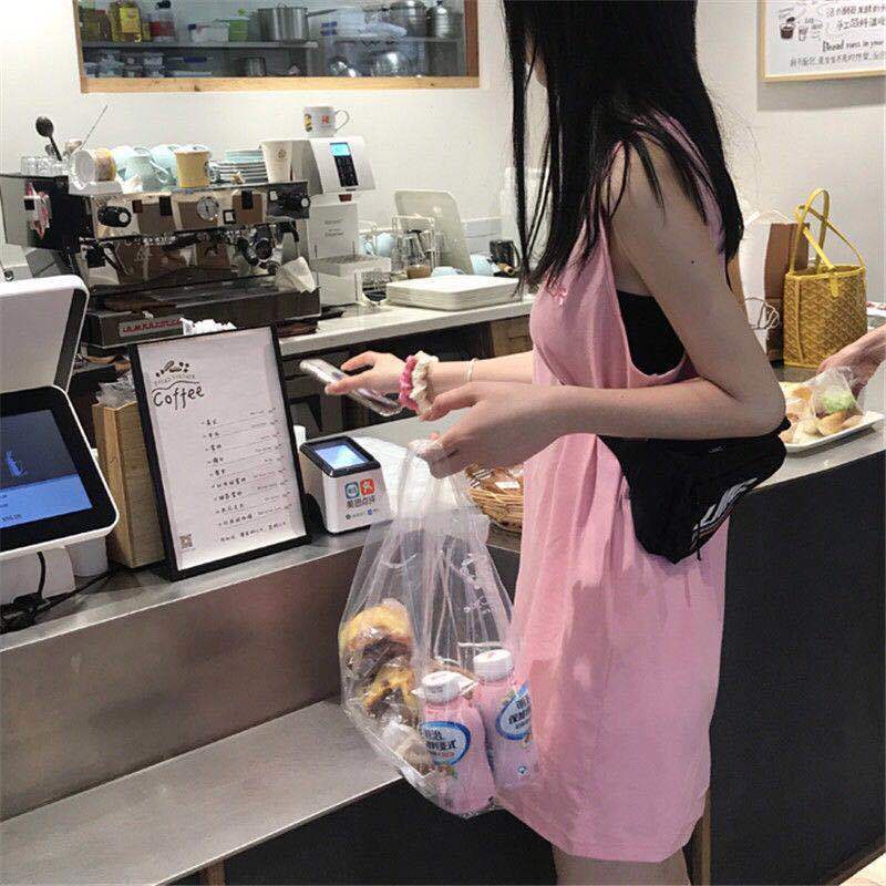 Jiashucheng Áo Thun Nữ Cộc Tay Dáng Rộng Phong Cách Hàn Quốc