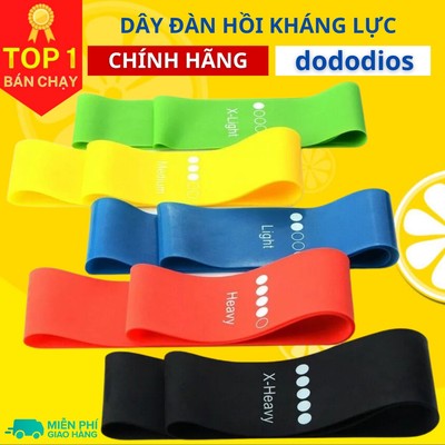 Dây Kháng Lực, Miniband Tập Tay, Mông Cao Su Dododios 3601