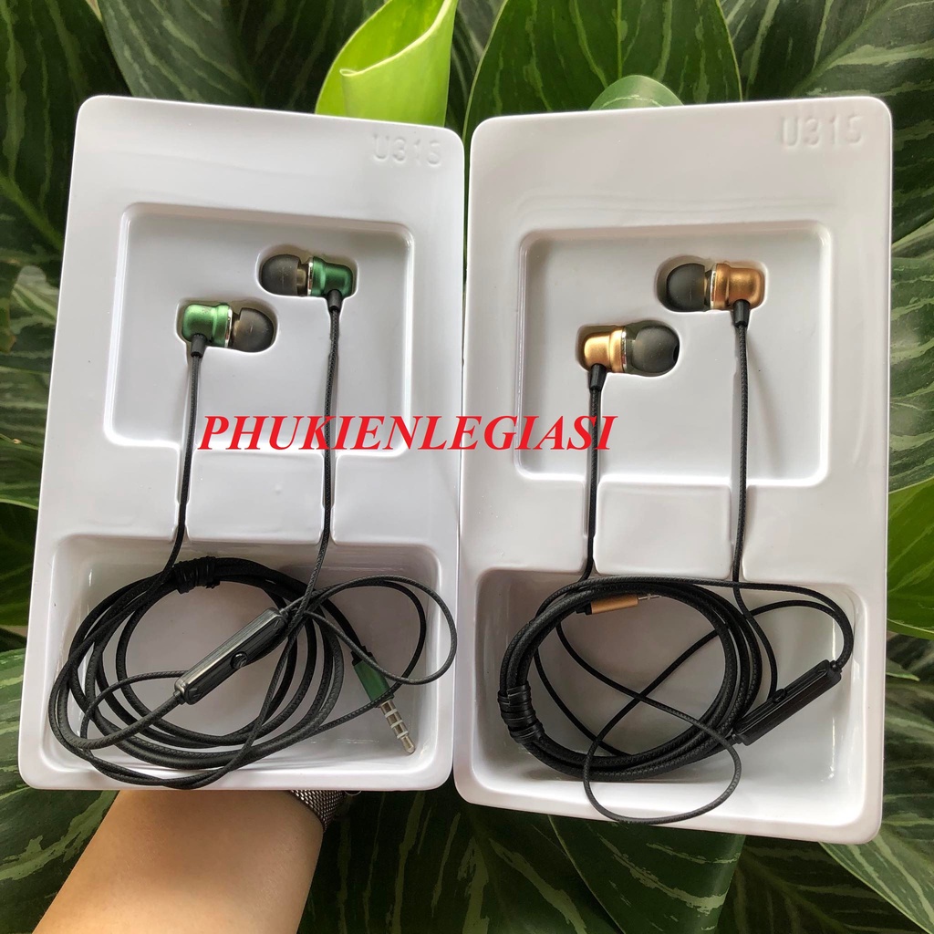 Tai Nghe Sendem U315 jack 3.5mm mã TH