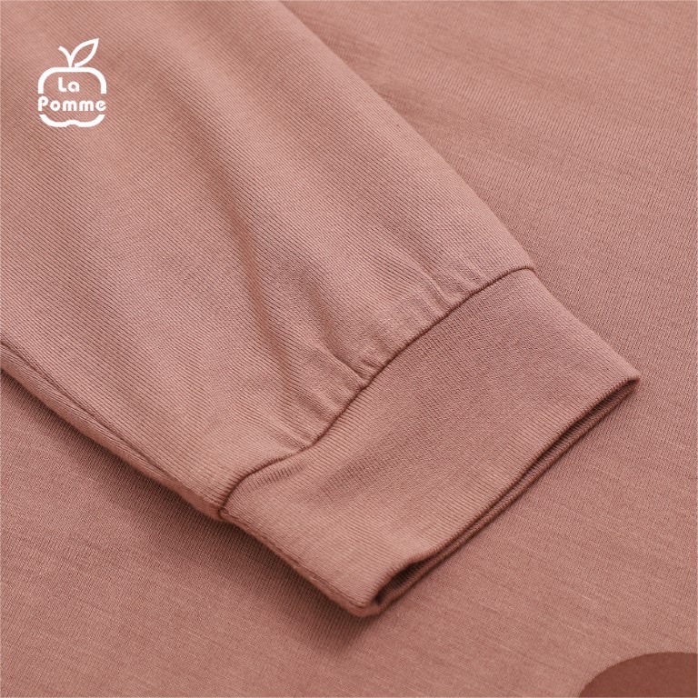 Bộ Quần Áo Dài Tay Hình Gia Đình Sồi Vải Bamboo Cotton Cho Bé