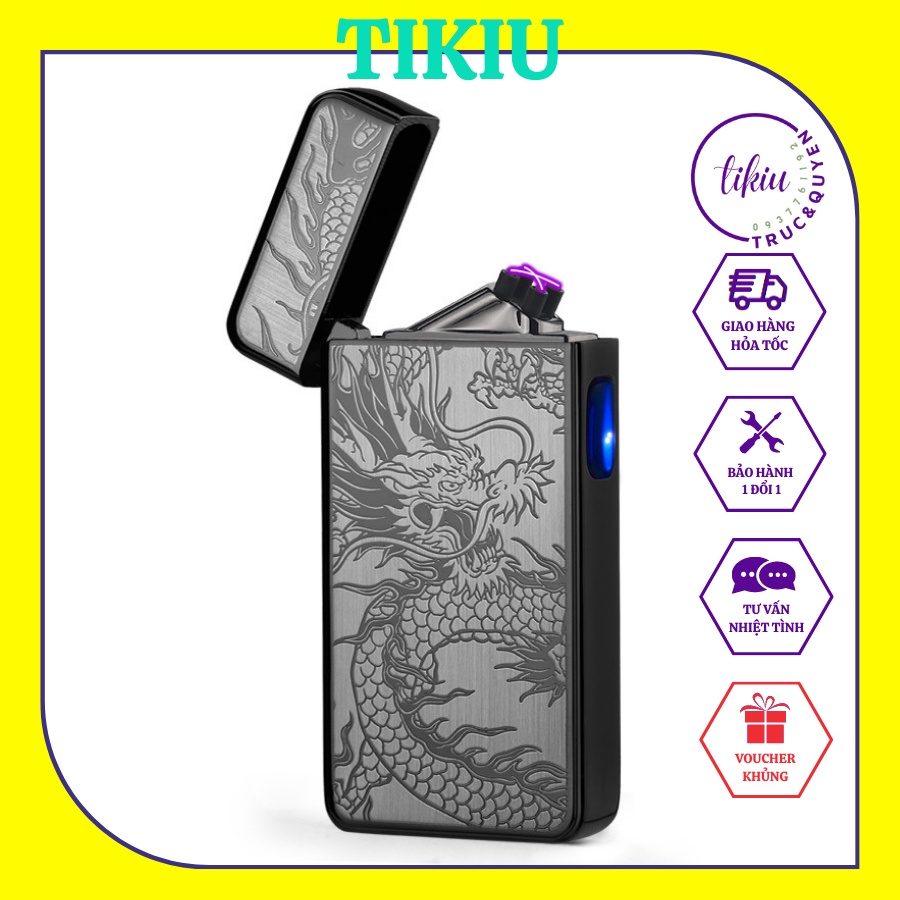 Dụng Cụ Thắp Nến Thơm TIKIU Phụ Kiện HOA VĂN HY-6008 Mồi Bếp Chuyên Dụng Chống Gió Pin Sạc Tiện Dụng 2023