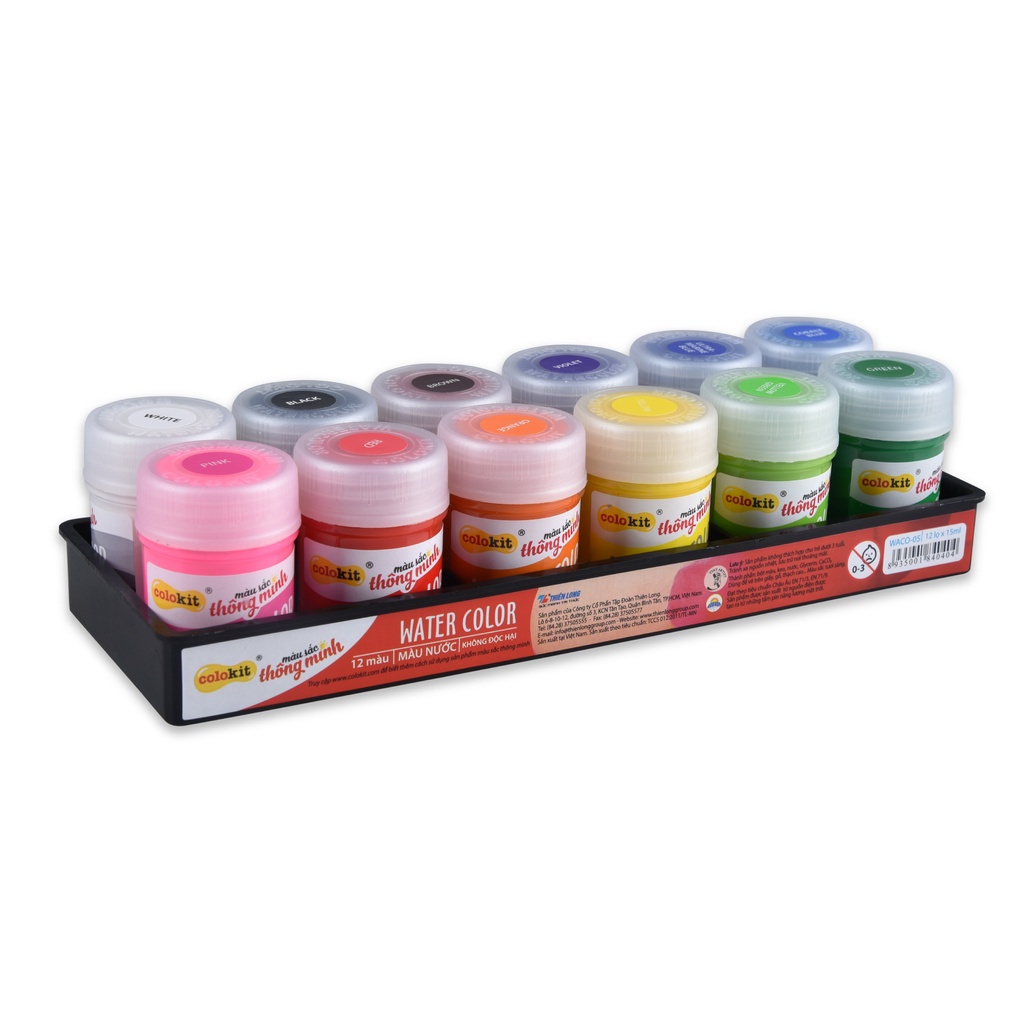 Màu nước colorkit 15ml bán lẻ 1 hủ