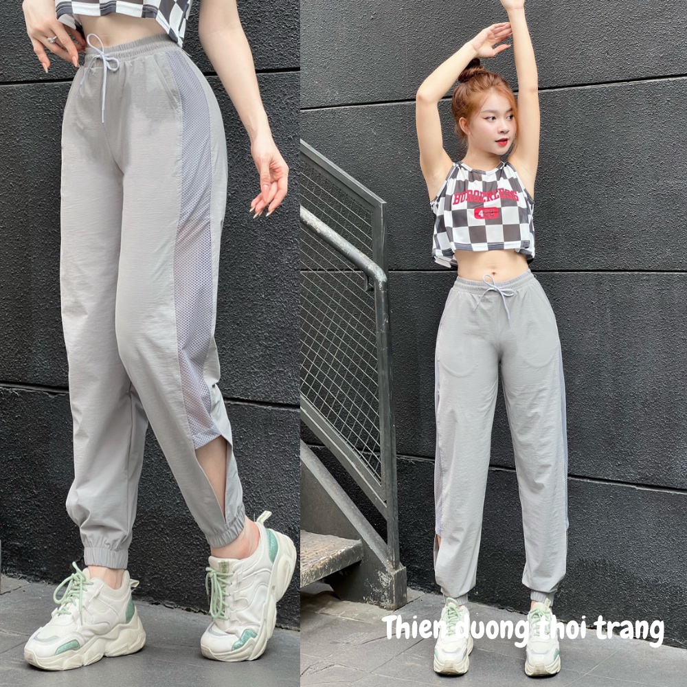 Quần Jogger Thiên Đường Thời Trang Có Dây Rút