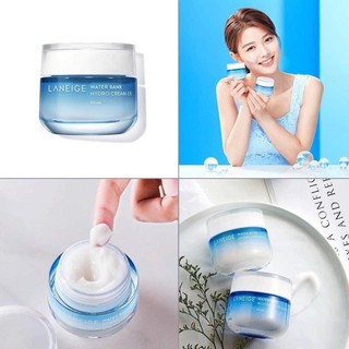 Kem dưỡng ẩm cấp nước phục hồi da laneige water bank hydro cream ex 20ml