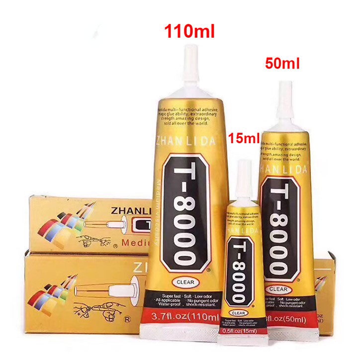 Keo Dán Màn Hình Điện Thoại T8000 - Đa Năng Chuyên Dùng Dán Màn Hình Điện Thoại, Dán Hạt Thủ Công, Đồ Điện Tử