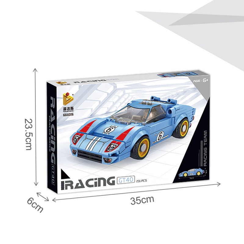 Bộ đồ chơi lắp ráp ô tô xe đua Racing Car Panlos Brick