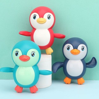 Đồ chơi chim cánh cụt bơi lội chạy cót cho bé trai bé gái 1 2 3 tuổi