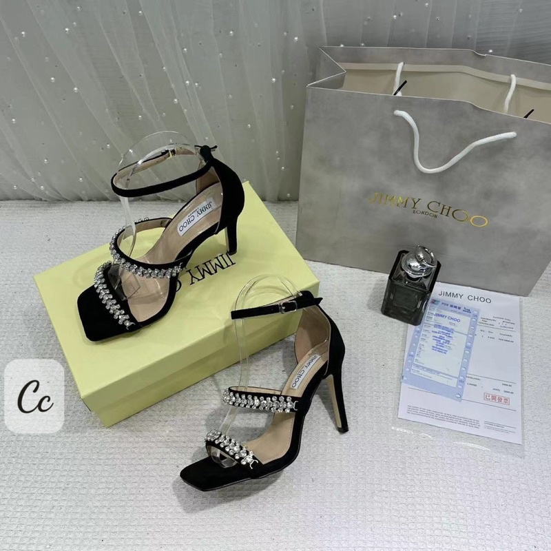 Sandal cao gót quai đá hàng cao cấp fullbox