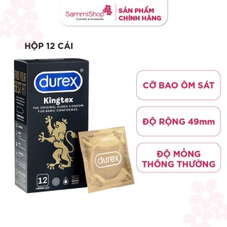 Bao cao su Durex Kingtex