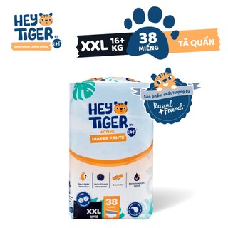 Tã/bỉm quần hey tiger jumbo size xxl - 38 miếng