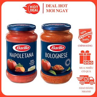 Sốt MÌ Ý Barilla Cà Chua Thịt Bằm/Rau Củ Đủ Vị Hộp 200G