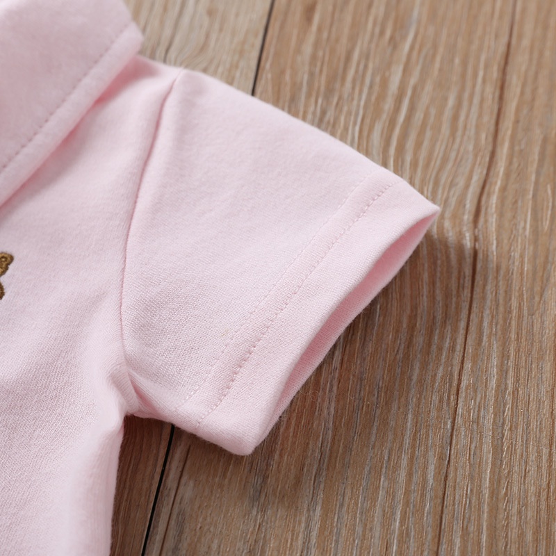 Áo Body Polo Thêu Gấu Chất Đẹp Cho Bé - Phom rộng