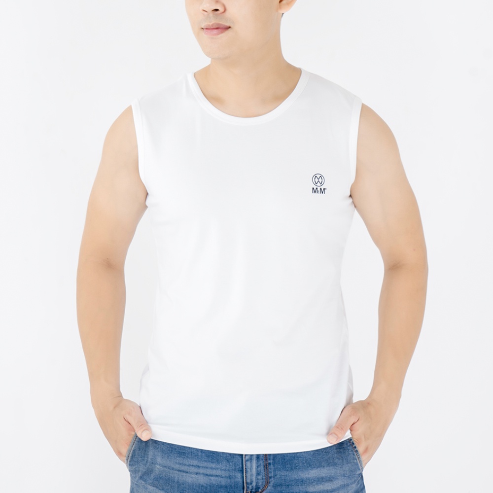 Set 2 áo ba lỗ nam sát nách, mềm mịn, thấm hút mồ hôi, thoáng mát,co giãn tốt Mrm Manlywear - MM