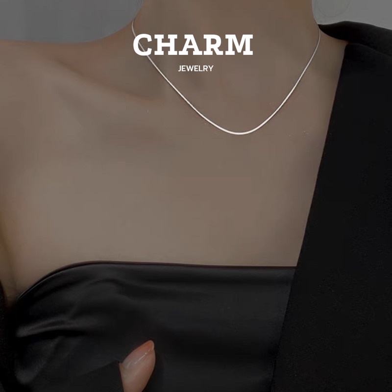 Dây Chuyền Sterling Đơn Giản