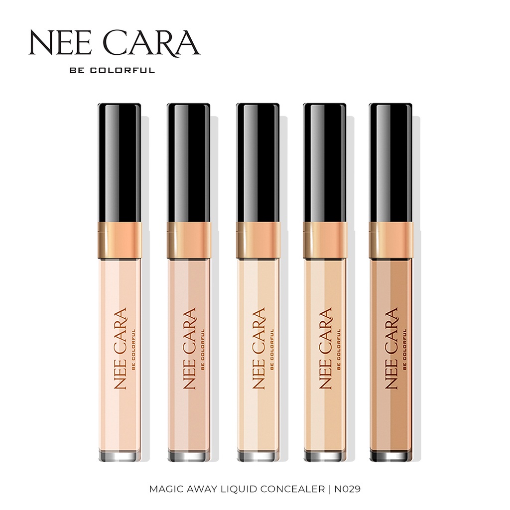 Kem Che Khuyết Điểm Nee Cara Dạng Lỏng Che Phủ Tốt Magic Away Liquid Concealer N029