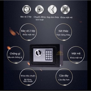 Két sắt mini thông minh