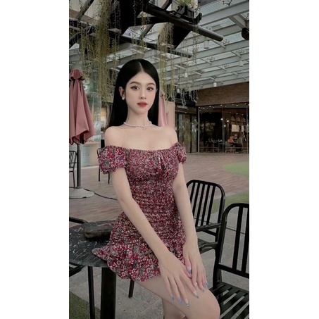 Đầm Body Bèo Tay Ngắn Smoking 3377