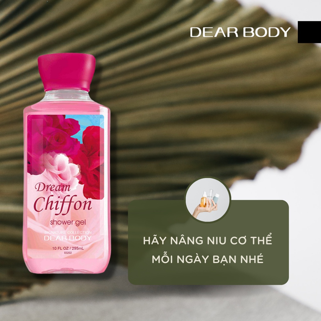 Sữa tắm nước hoa DEAR BODY Shower Gel 295ml MixASale