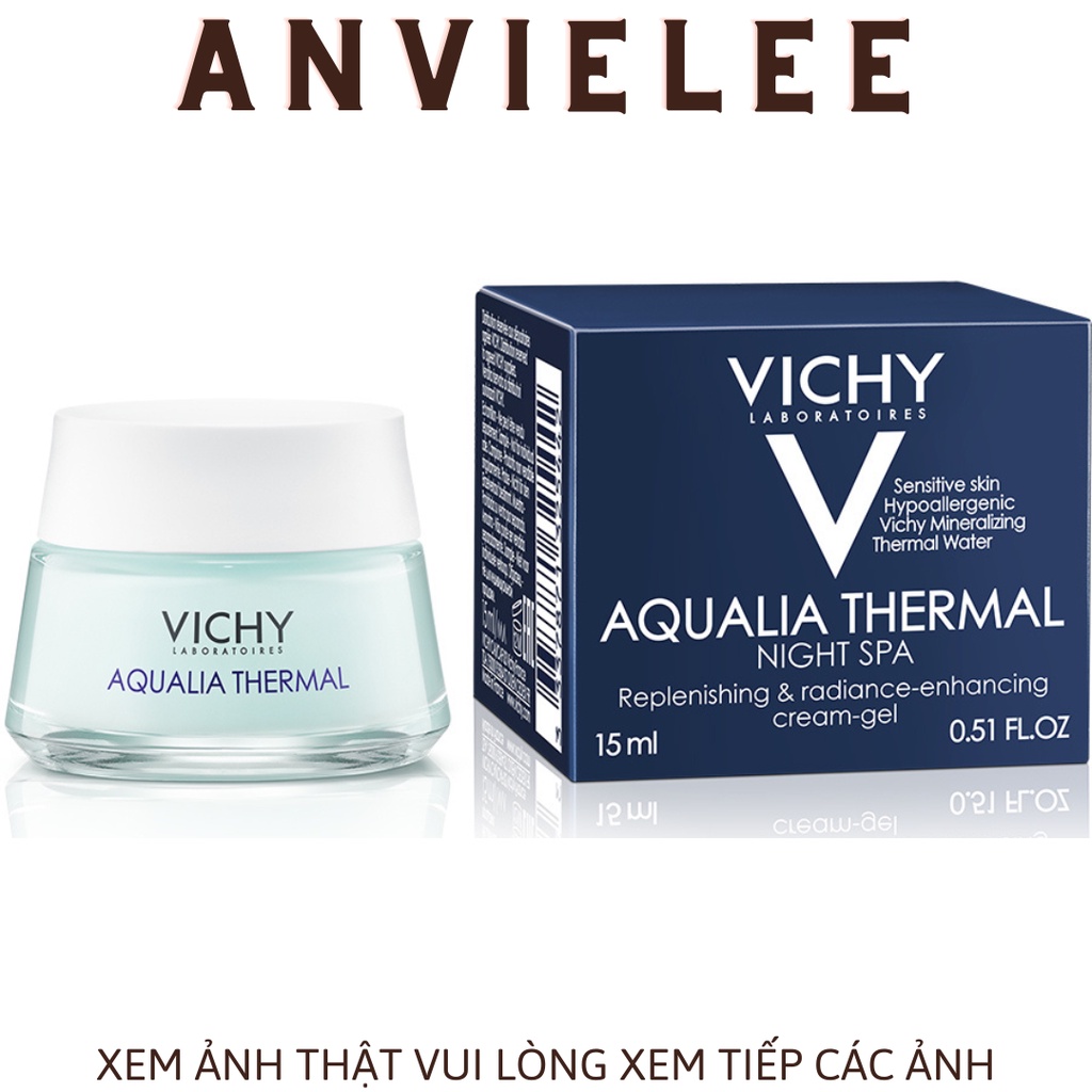 Mặt Nạ Ngủ Cấp Nước Vichy Aqualia Thermal Night Spa 15ml