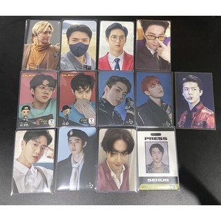 Ảnh card bo góc exo chính hãng sehun suho