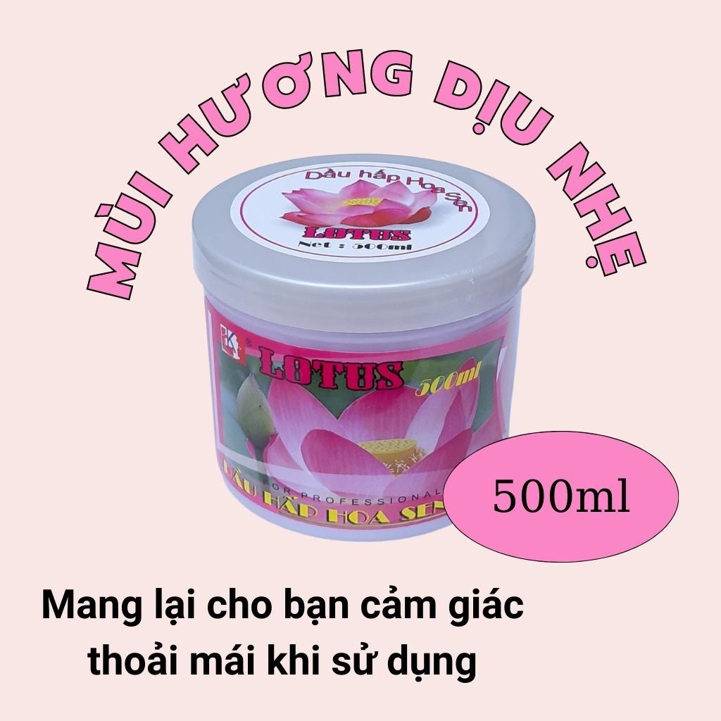 kem Ủ Tóc Hoa Sen 500ml