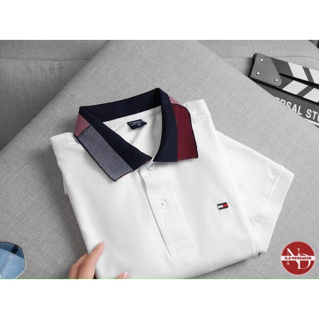 ÁO THUN NAM CÁ SẤU CỔ BẺ TOMY - N.D MENSWEAR
