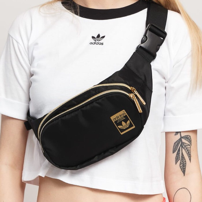 *CHÍNH HÃNG* Túi đeo chéo hot hit  ADIDAS WAIST BAG màu vàng Gold - Code: GF3200