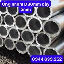 Nhôm ống a6061 d30mm dày 5mm dài 1m