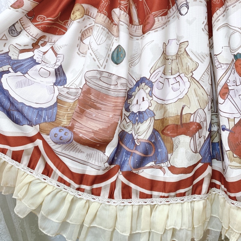 Đầm Lolita in hình thỏ ❤️🐰