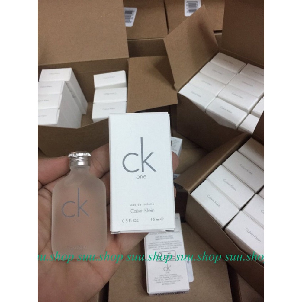 Nước Hoa Calvin Klein CK One 15ml suu.shop cam kết 100% chính hãng
