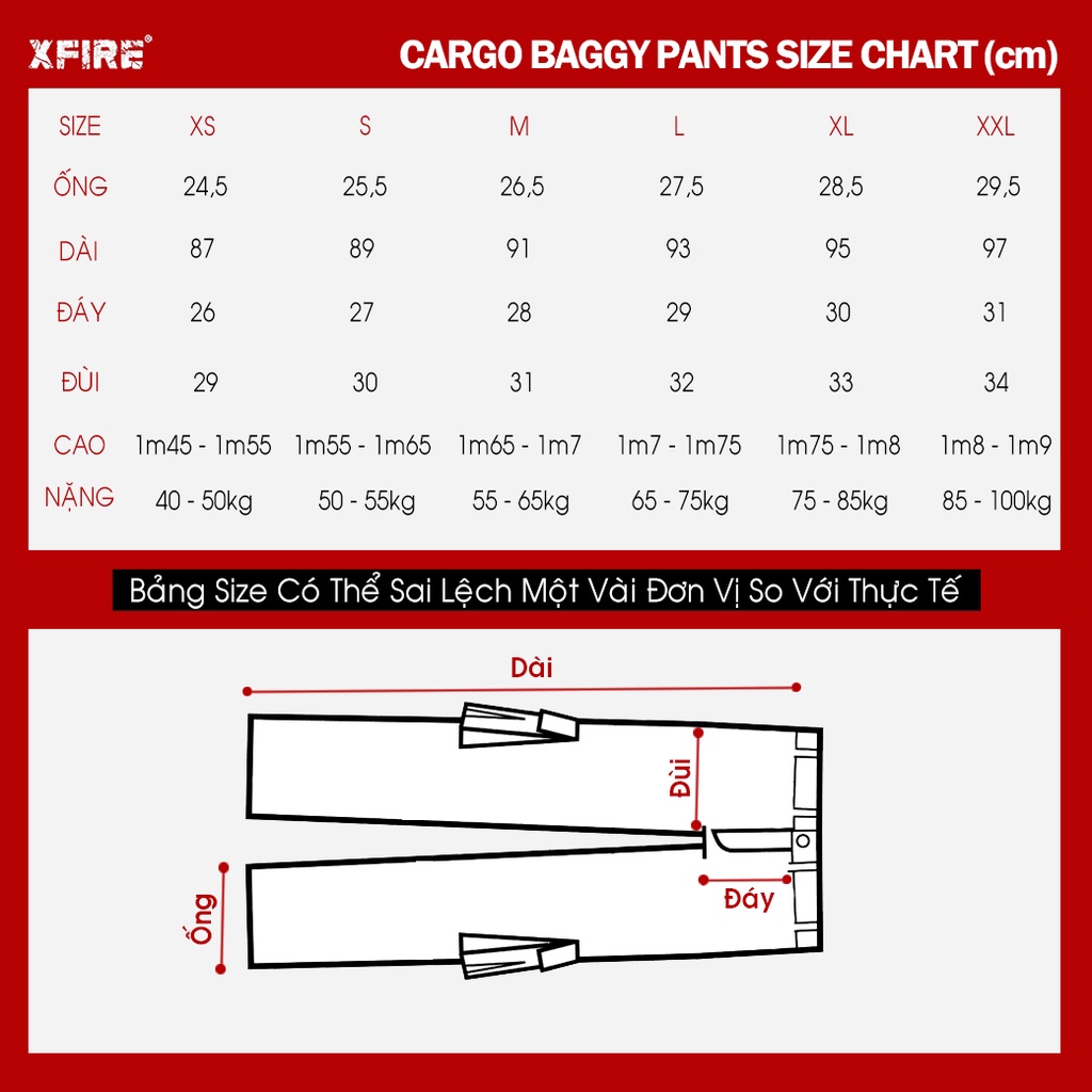 Quần cargo pants nam nữ túi hộp màu đen cao cấp Xfire, quần ống rộng nam nữ unisex form suông mùa hè thể thao hip hop | BigBuy360 - bigbuy360.vn