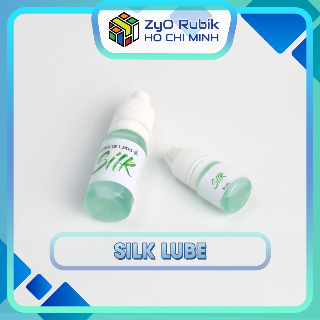 [Lube] Dầu bôi trơn Silk 3cc/10cc - Phụ kiện Rubik - Zyo Rubik Hồ Chí Minh
