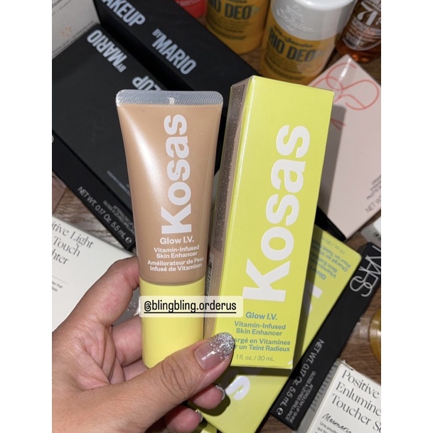Kem lót/ highlight Kosas Glow I.V. Vitamin-Infused Skin Illuminating Enhancer $38