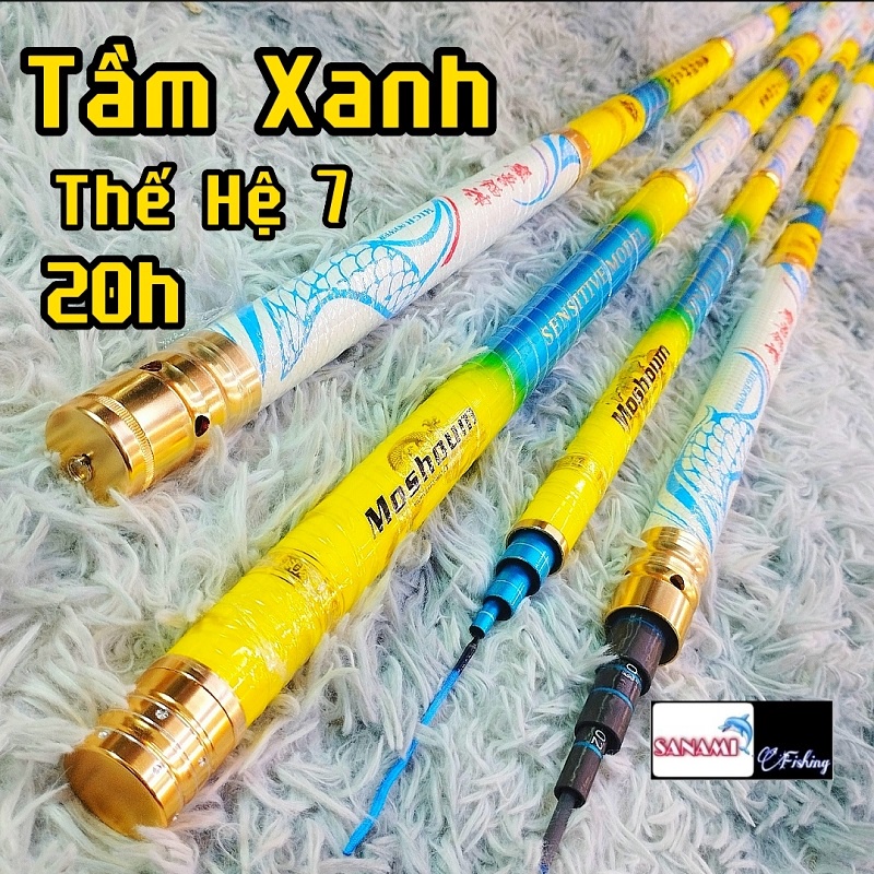 Tầm Xanh Thế Hệ 7 Hoàng Kim Hộ Giáp Đẳng Cấp Chuyên Săn Hàng TH1 - Sanami Fishing