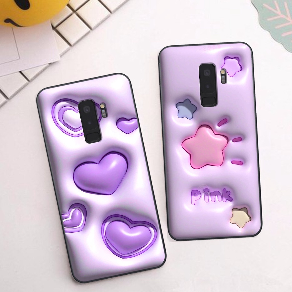 Ốp Samsung S9 / S9 Plus / S9+ in phẳng hiệu ứng 3D giả nổi siêu thật, cực xinh, cá tính