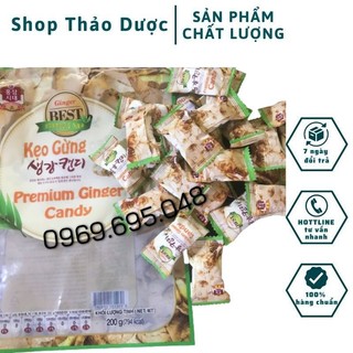 Kẹo gừng 36 viên - ngậm ho 200g kẹo gừng cao cấp cheonnyeonae hàn quốc premium ginger candy