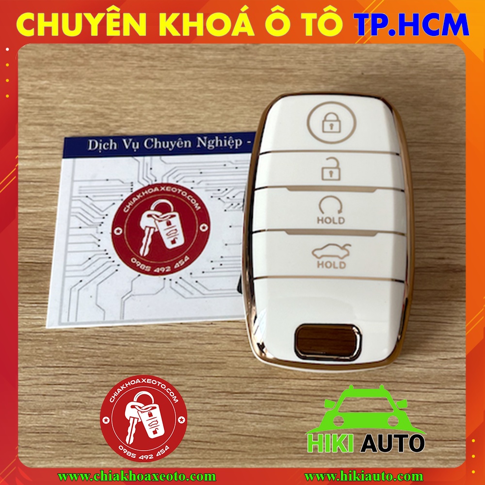 Ốp chìa khoá Kia Sonet Seltos bằng TPU bảo vệ chìa khoá nhìn sang trọng phong cách thời trang mới