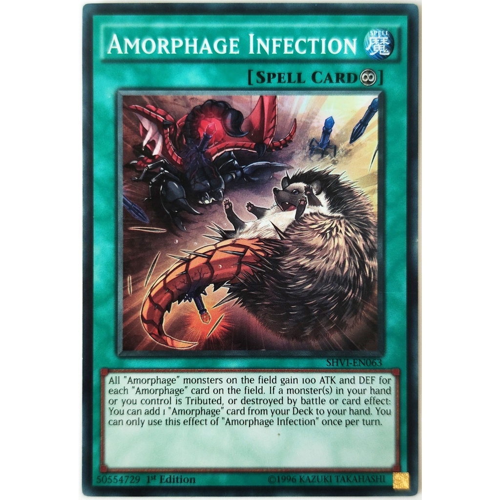 [Thẻ Yugioh] Amorphage Infection |EN| Super Rare